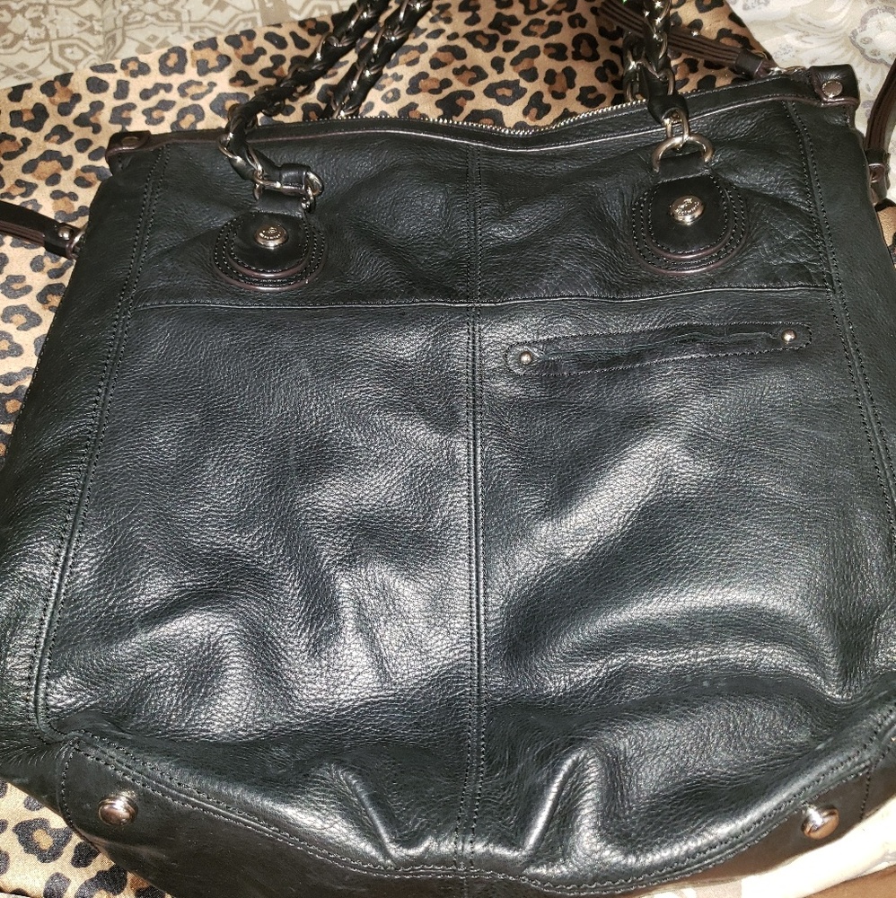 B Makowsky Chain Link bag